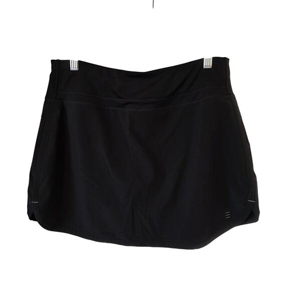 Free Fly Womens Bamboo-Lined Active Breeze Skort Size Medium Black - Picture 1 of 3